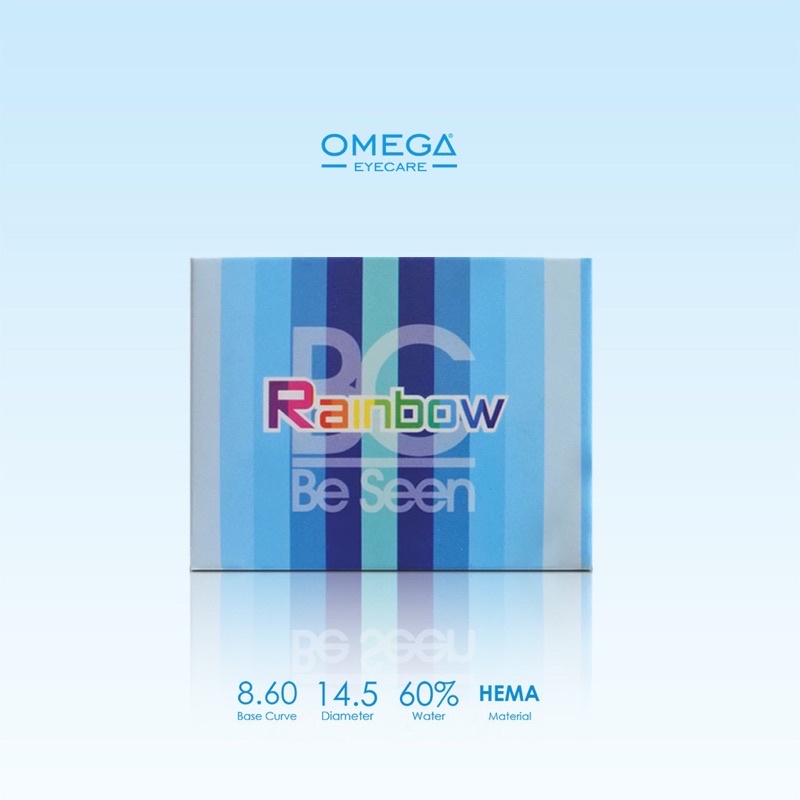Softlens RAINBOW SAPPHIRE 14,5 MM Minus By Omega / Soflen Rainbow Sapphire / Rainbow Sapphire By Omega