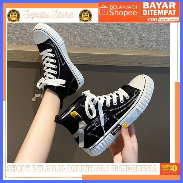 SS COD / New Item  Sepatu Sneakers Wanita Casual Wear ala Import Shoes Sneakers Keren 216/217-0