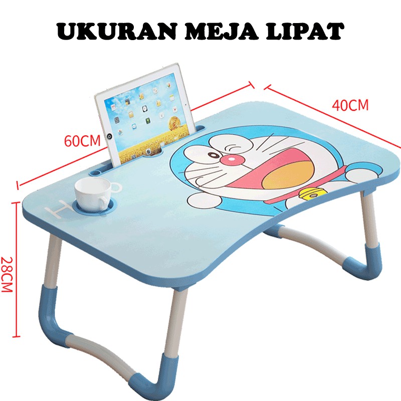 Meja Lipat Karakter Meja Belajar Lipat Meja Laptop Portabel Meja Kerja Meja Mengaji Meja Lipat Portable Meja Belajar Anak Multifungsi Anti Air Karakter dan Polos Murah  Meja Lipat Belajar Laptop Serbaguna Azgalery MJB01