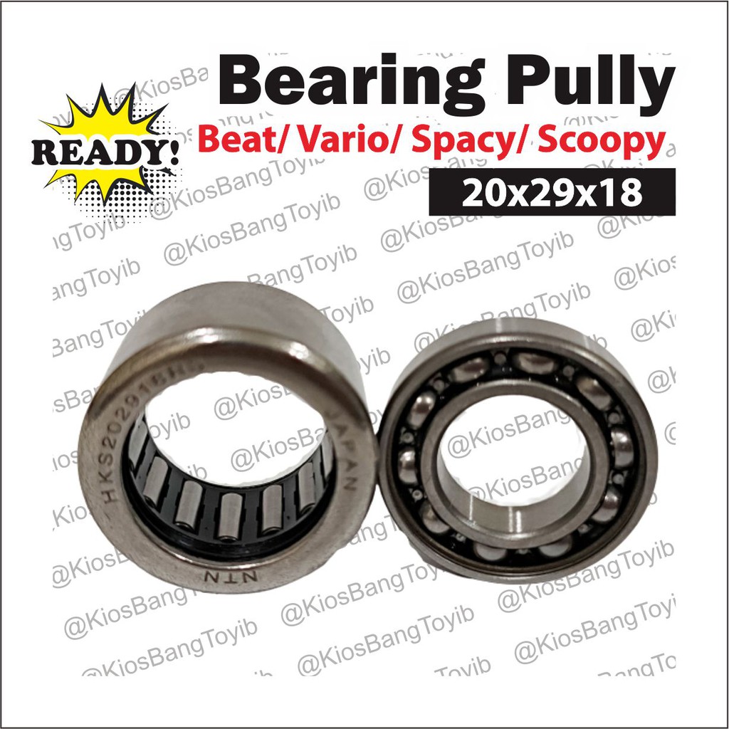 Bearing Laher Laker Pully Needle 20x29x18 Honda Beat, Vario, Scoopy, Spacy ✶𝟗𝟏𝟎𝟎𝟏-𝐊𝐕𝐁-𝟎𝟎𝟑✶