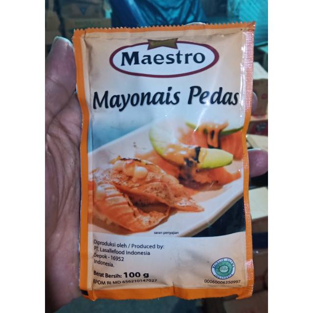 

Maestro mayonaise pedas 100gr