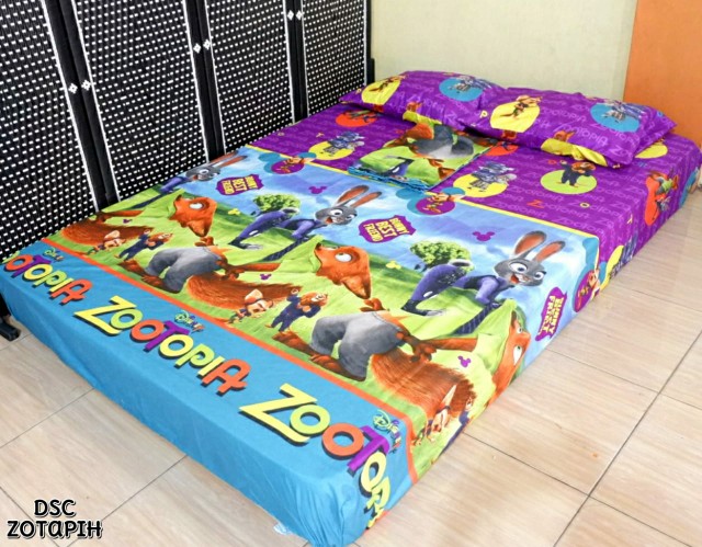 Sprei Motif Zootopia