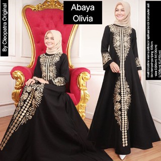  Baju  Muslim  Abaya Bordir Gamis  Dress Muslim  Arab Saudi 