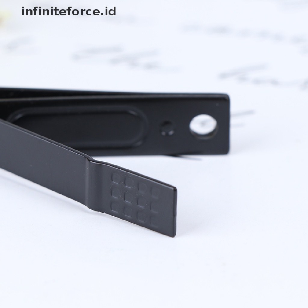 Infiniteforce.id Mesin Pemotong Kuku Kaki Profesional Bahan Stainless Steel Warna Hitam