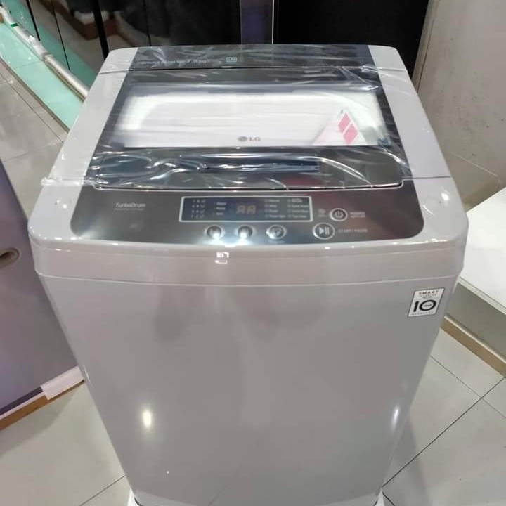 Mesin Cuci 1 Tabung LG T2175VSPCK 7.5 KG Full Otomatis Smart INVERTER