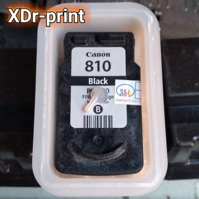 Cartridge hitam PG-810 sudah modif infus printer canon ip2770 mp287 mp237 mp258 tinta hitam canon