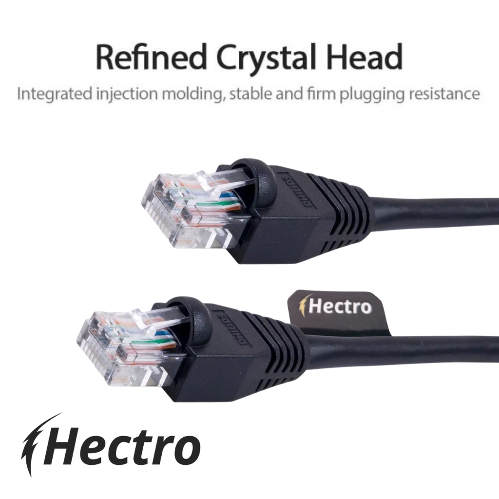 HECTRO Kabel LAN Cat5e UTP Cable Network Indoor &amp; Outdoor