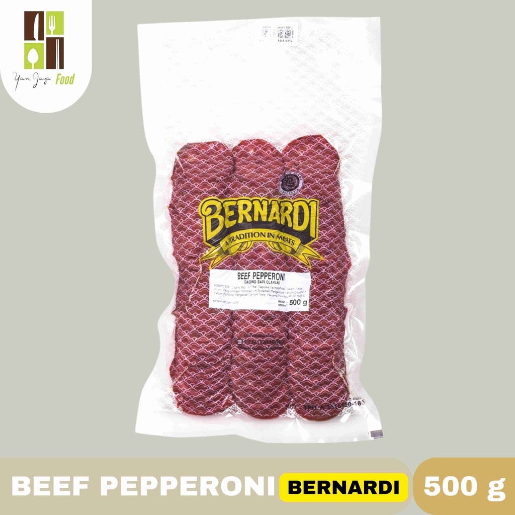 BERNARDI BEEF PEPPERONI 150 / 500GR