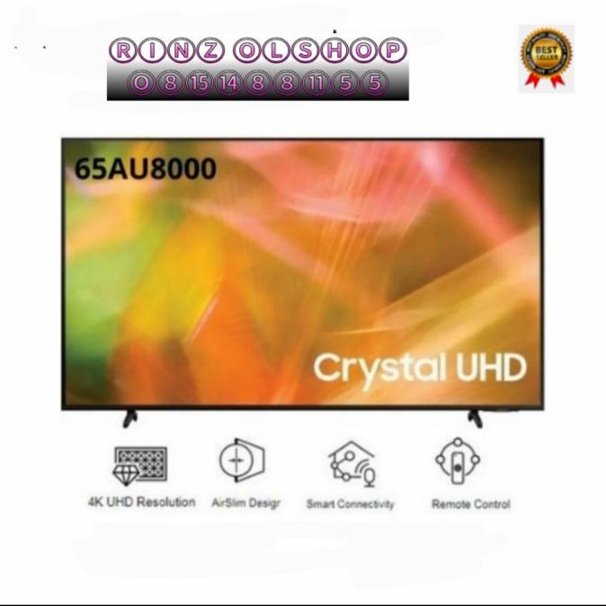 LED TV SAMSUNG 50AU8000 SMART TV UHD 4K CRYSTAL UA50AU8000KXXD Termurah