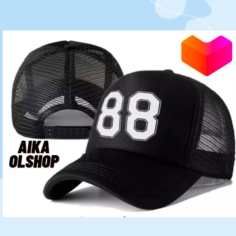 Snapback Topi Trucker Jaring Dewasa Design 88