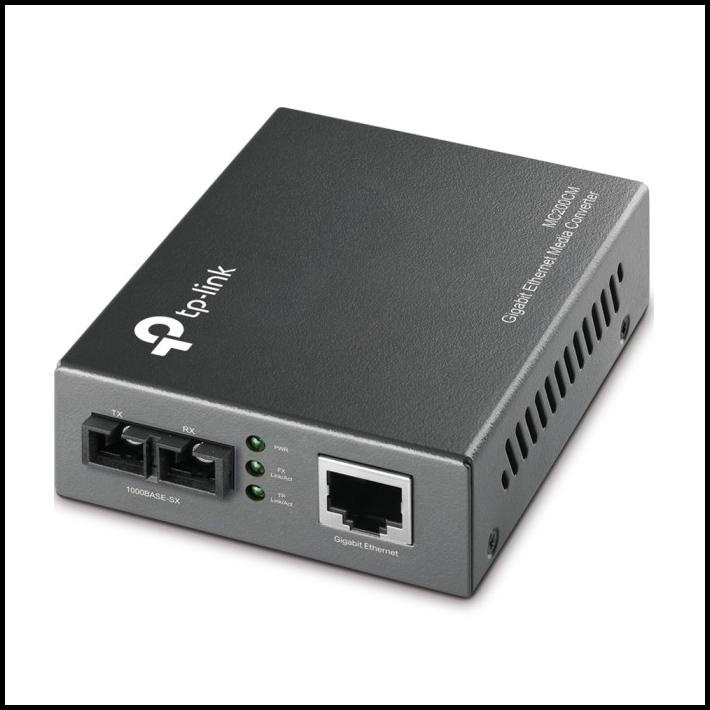 Converter Fo Multimode Gigabit Tp-Link Mc200Cm Media Converter Fo Mm