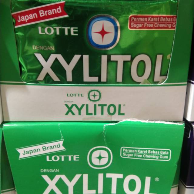 

Permen xylitol ukuran sachet x 12 pcs