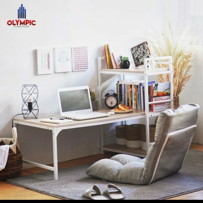 Pinaplepan Kirim+Rakit/Meja Kerja/Meja Belajar Lesehan/Masera Simpson