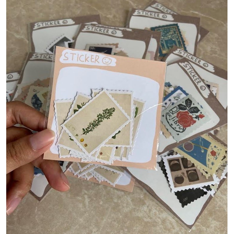 

Sticker Hewan Dan Tumbuhan Untuk DIY Dan Journaling Sticker Dekorasi