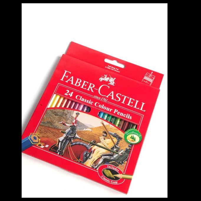 

Pensil Warna Faber-Castell 24 Watercolour Pencils (#114464)