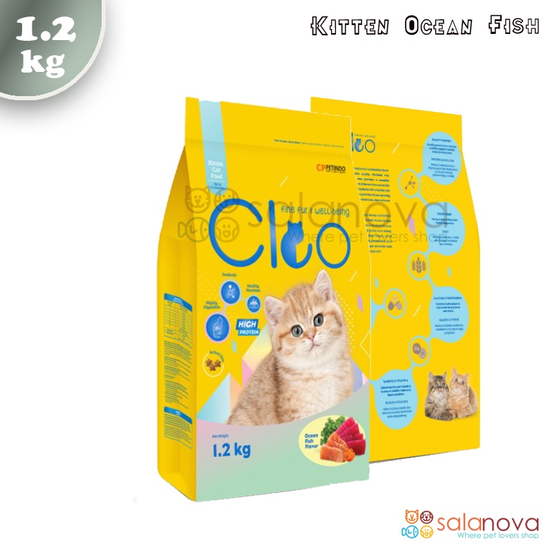 Cleo Adult 1,2kg Makanan Kucing Cat Food Dry