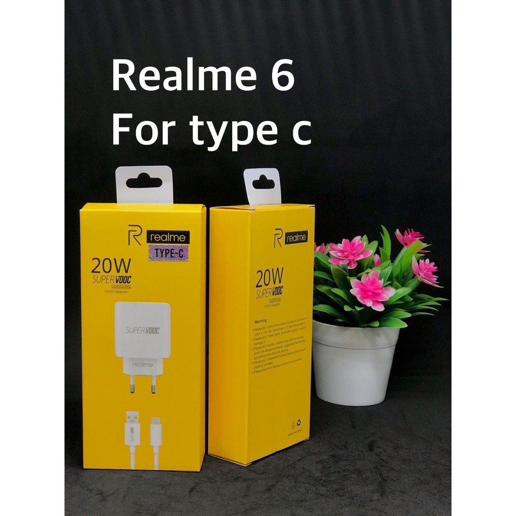 CHARGER CASAN REALME 6 20W