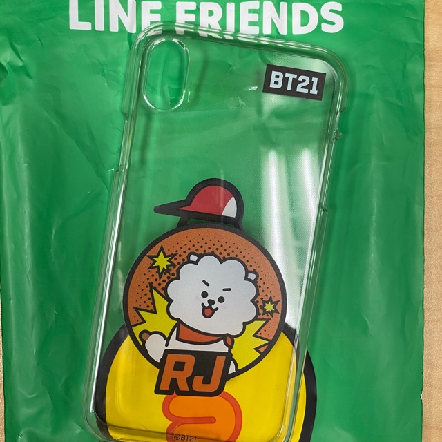 BT21 RJ Clear Case IPHONE XR