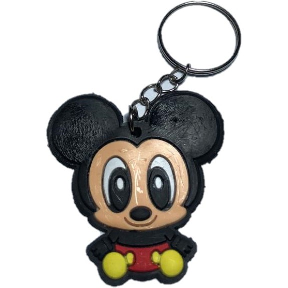 PEACH - Gantungan Kunci Karakter Unik Keychain PVC Souvenir / Souvenir Gantungan Kunci Karakter Lucu G210-Mickey