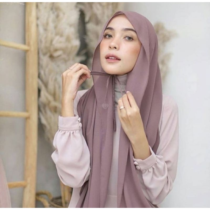 ORIGINAL IMAH SCARF, Pashmina tali baby doll