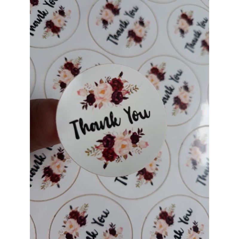 

Stiker Thank You 100 pcs