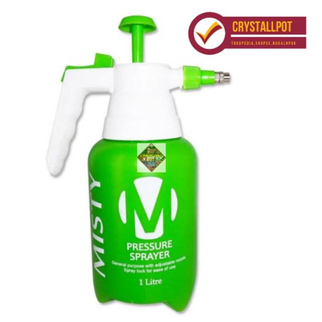 sprayer semprotan pompa misty 1 liter - pressure sprayer