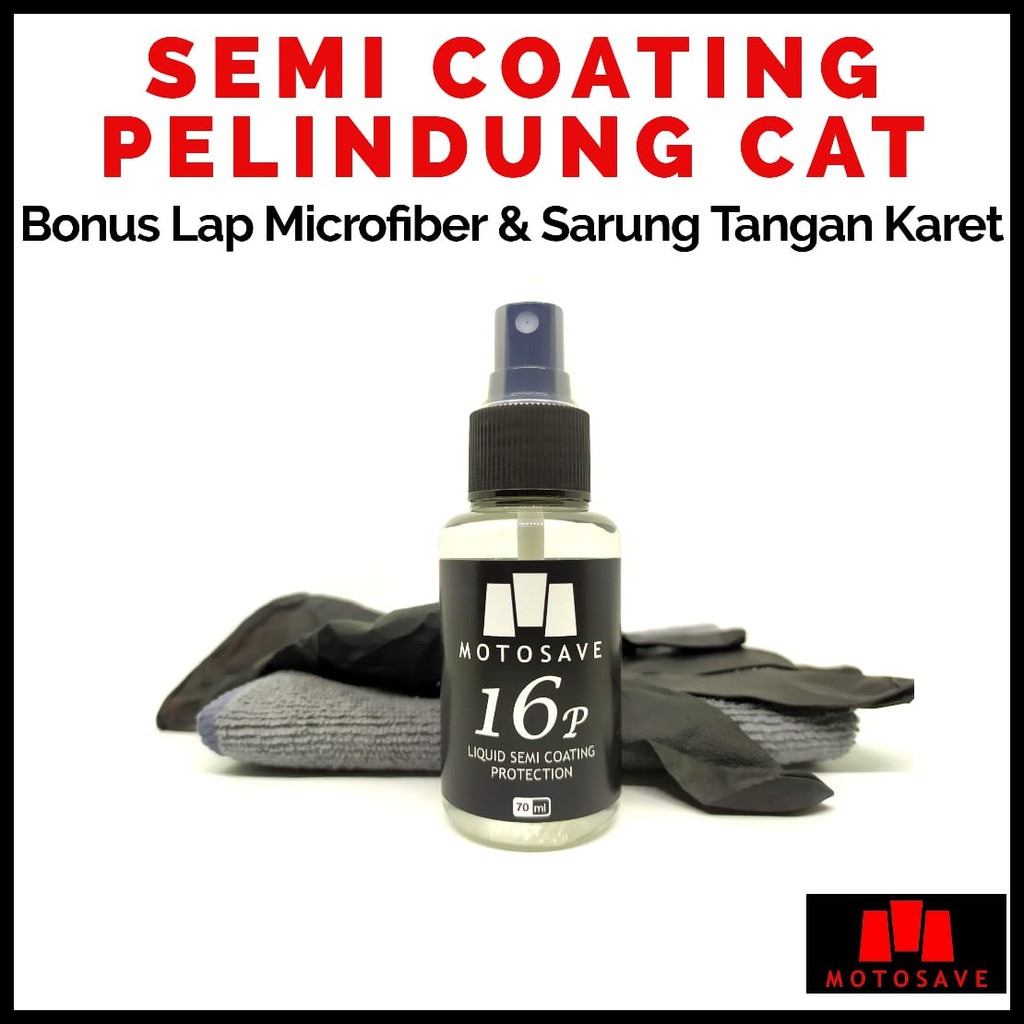  NANO  CERAMIC  COATING  Pengkilap Body Motor  Doff Glossy 