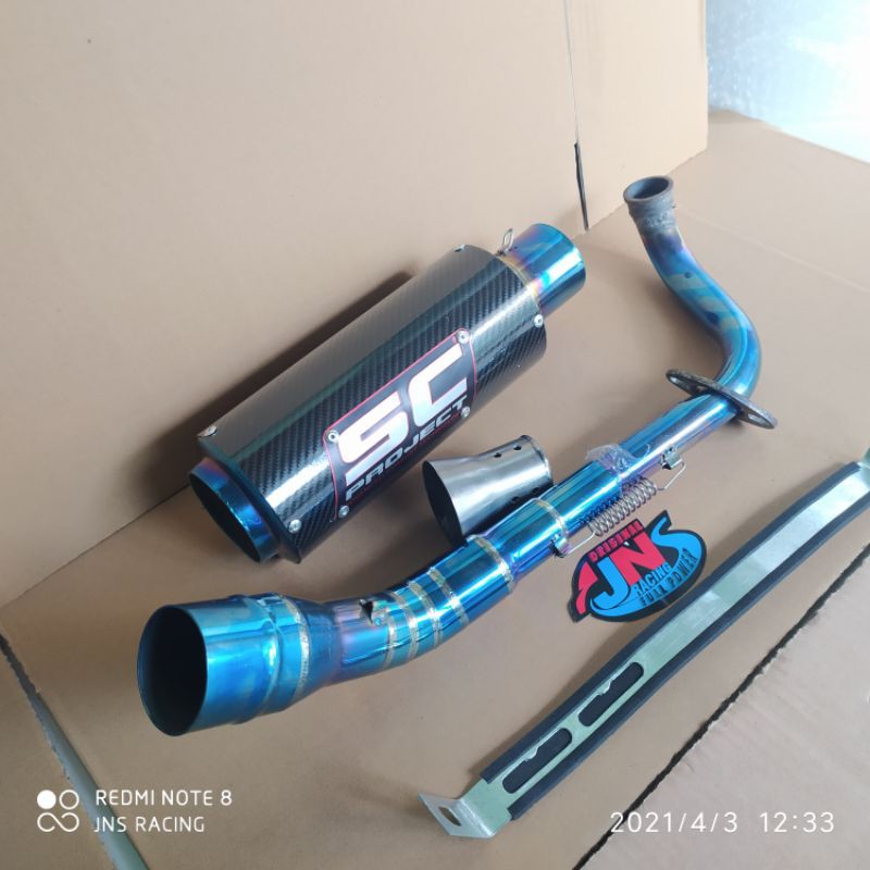 KNALPOT SC PROJECT PCX NMAX LEXI AEROX VARIO150 VARIO125