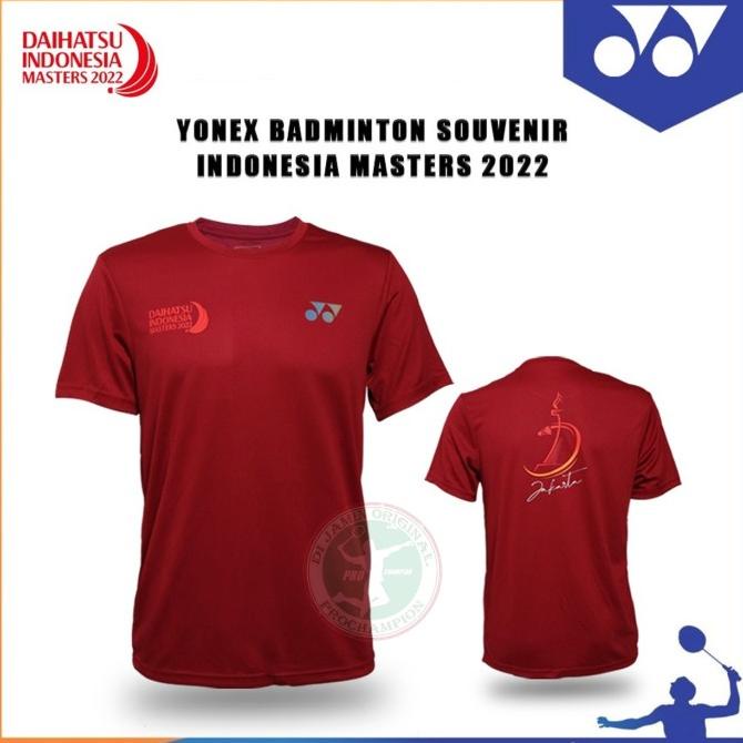 Yonex Baju Badminton Souvenir 2022 Indonesia Open / Master Original