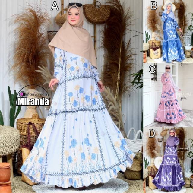 Gamis miranda maxmara by almariyamah
