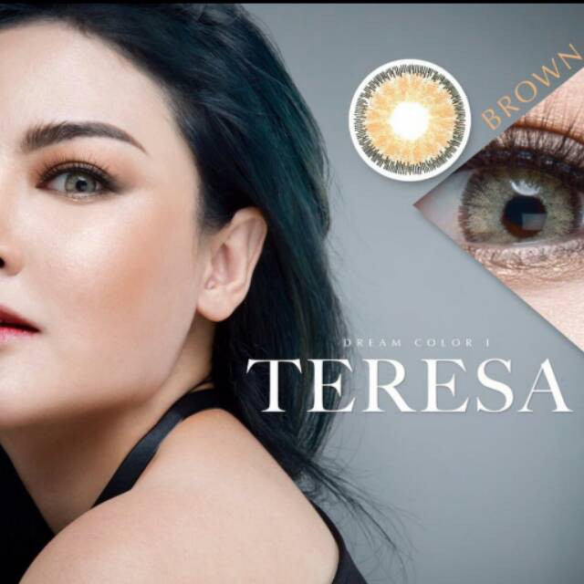 Softlens Kontak Lensa TERESA Brown