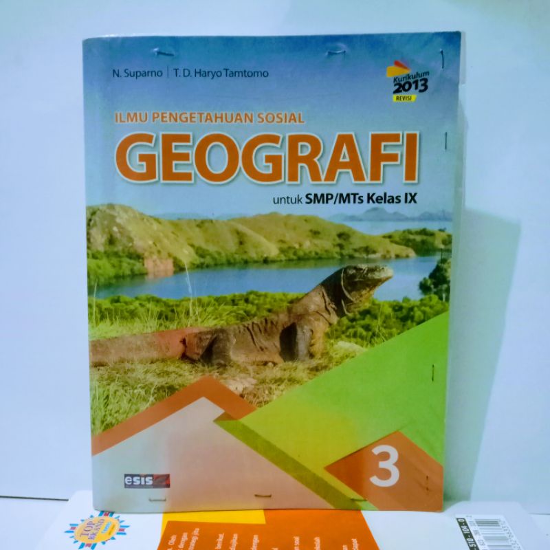 IPS GEOGRAFI SMP KELAS 9/IX.Esis K13 Revisi