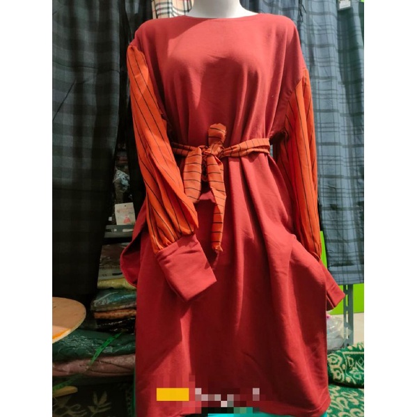 Tunik kaos import free BELT By Theresia BeneVa