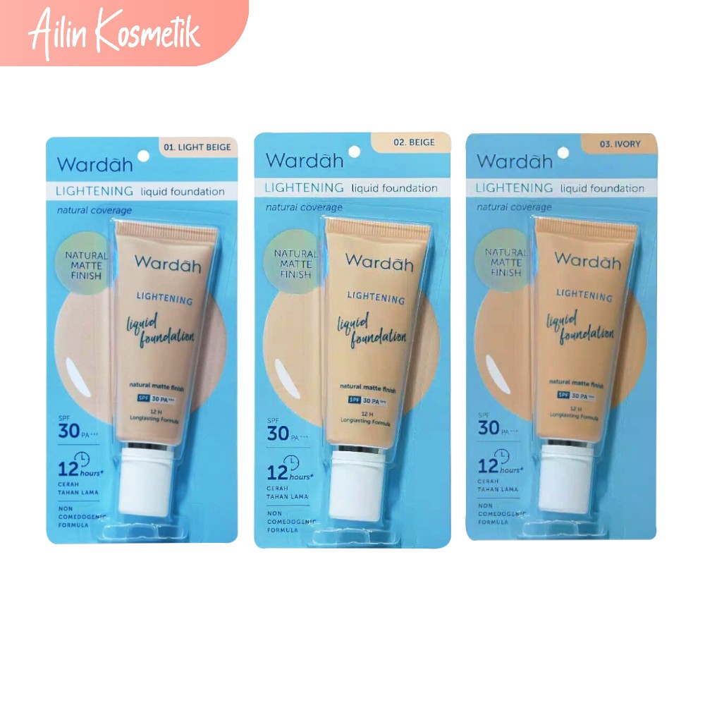 WARDAH Lightening Liquid Foundation Concealer by AILIN