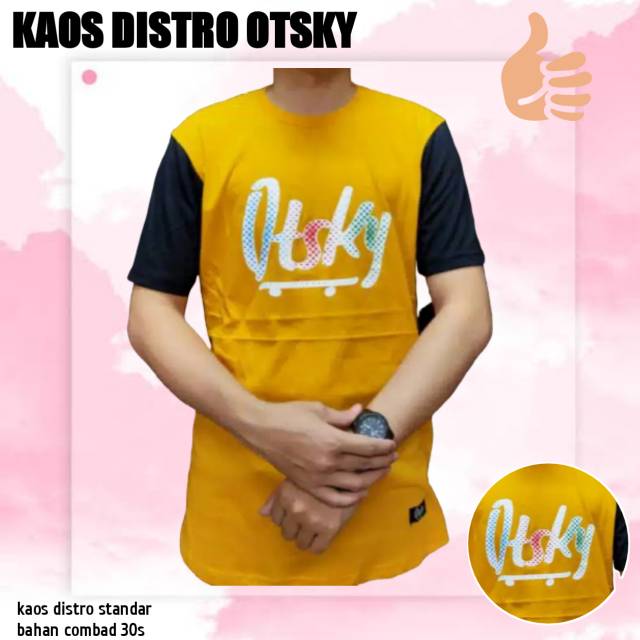 Kaos distro/baju distro supper premium OTSKY BM ORI