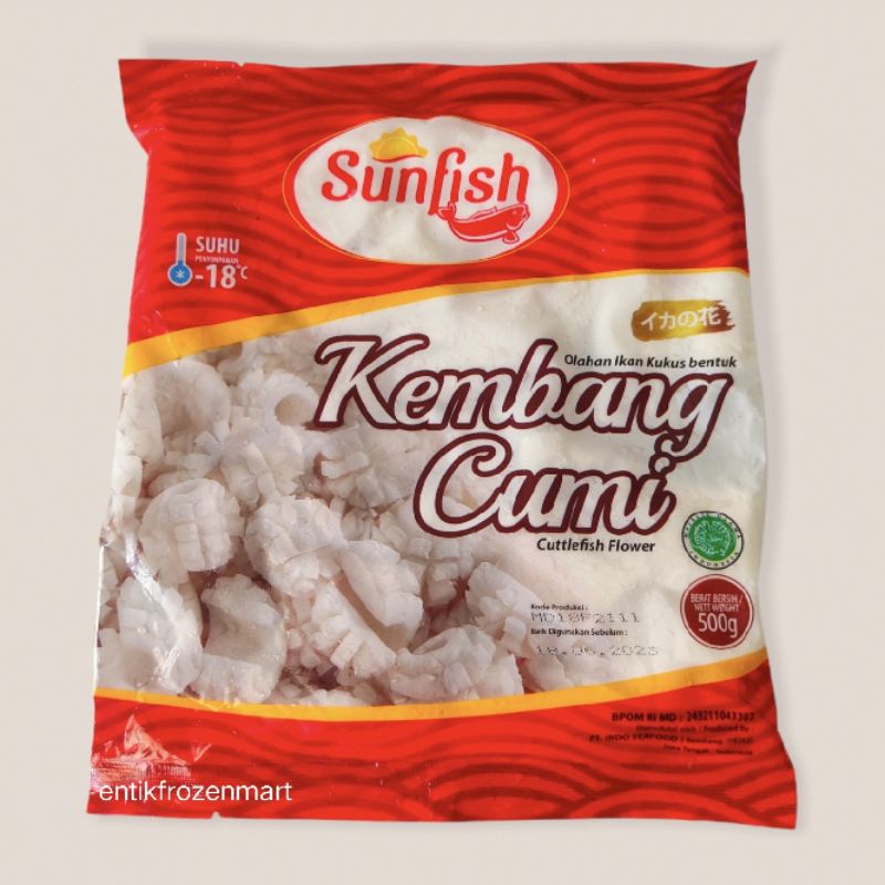 Sunfish Kembang Cumi | Cumi Flower 500gr (±60pcs)