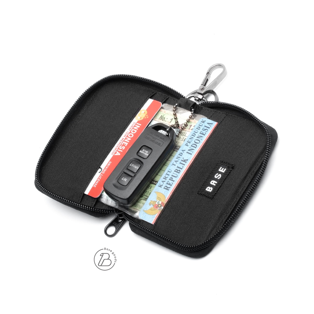 Dompet STNK Motor Mobil Kartu SIM eToll Gantungan Kunci Keyless Smartkey - BDSS110