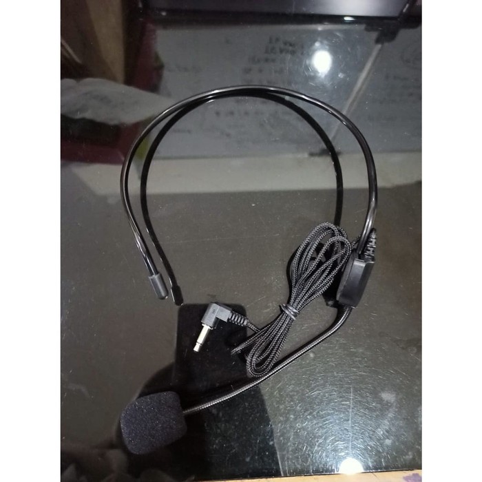 Clip On bando mic headset microphone bando - mic untuk youtuber Mc dll