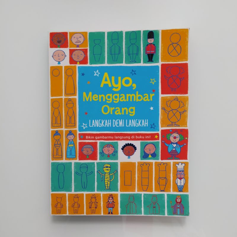 Buku Hobi Preloved Murah Ayo Menggambar Orang: Langkah Demi Langkah