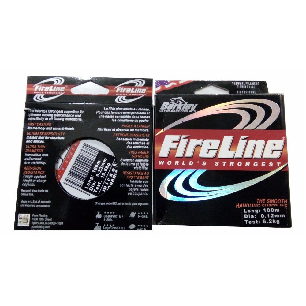 BERKLEY FIRELINE  SENAR KAUT SENAR BAGUS - THERMALFILAMENT