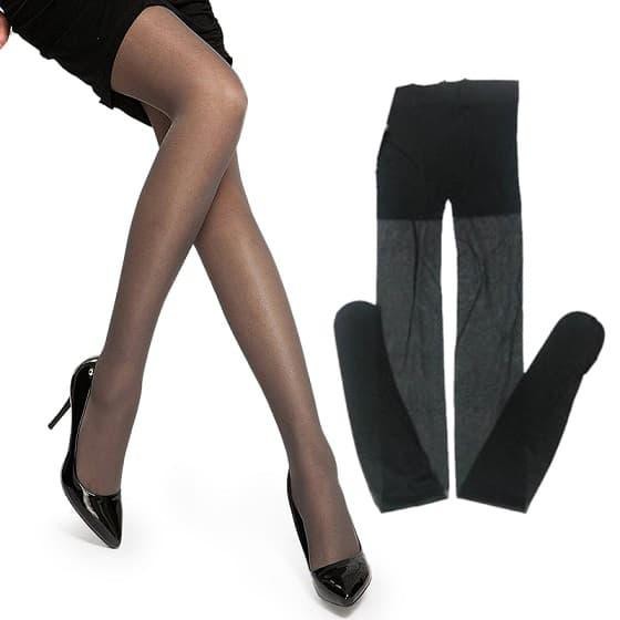 Stocking Transparan / Lonady / Stocking Tipis / Stocking Celana - Hitam