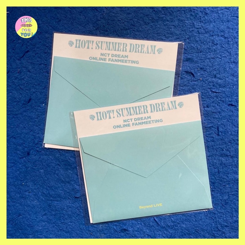 [READY] RENJUN JENO JAEMIN SPECIAL AR TICKET PC PHOTOCARD SET NCT DREAM BEYOND LIVE ONLINE FANMEETIN