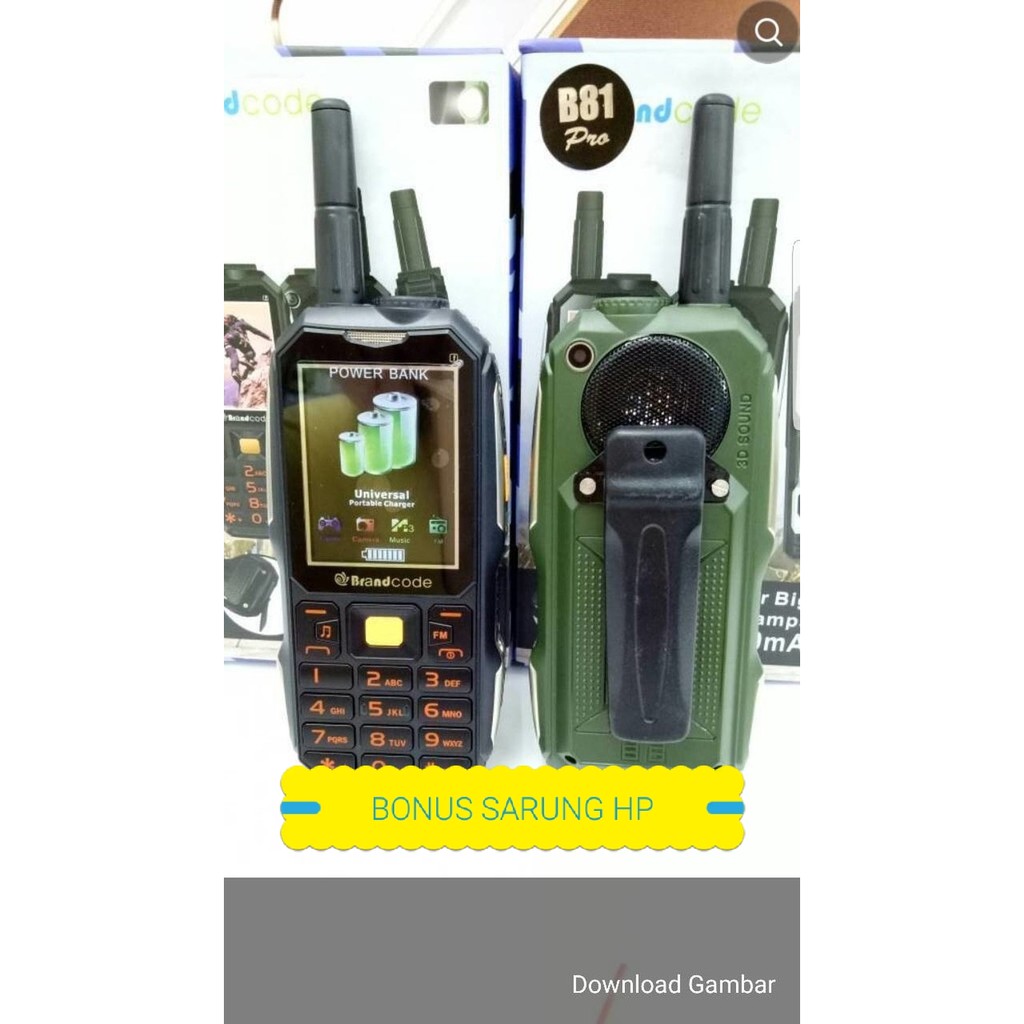 Handphone Brandcode B.81Pro Prince Pc.9000 Maxtron C.15 Aldo Mito