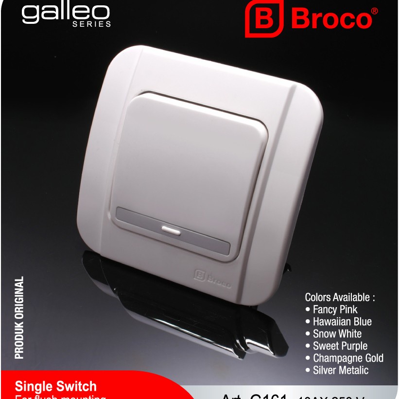 Saklar Engkel Broco Galleo IB G161-55S