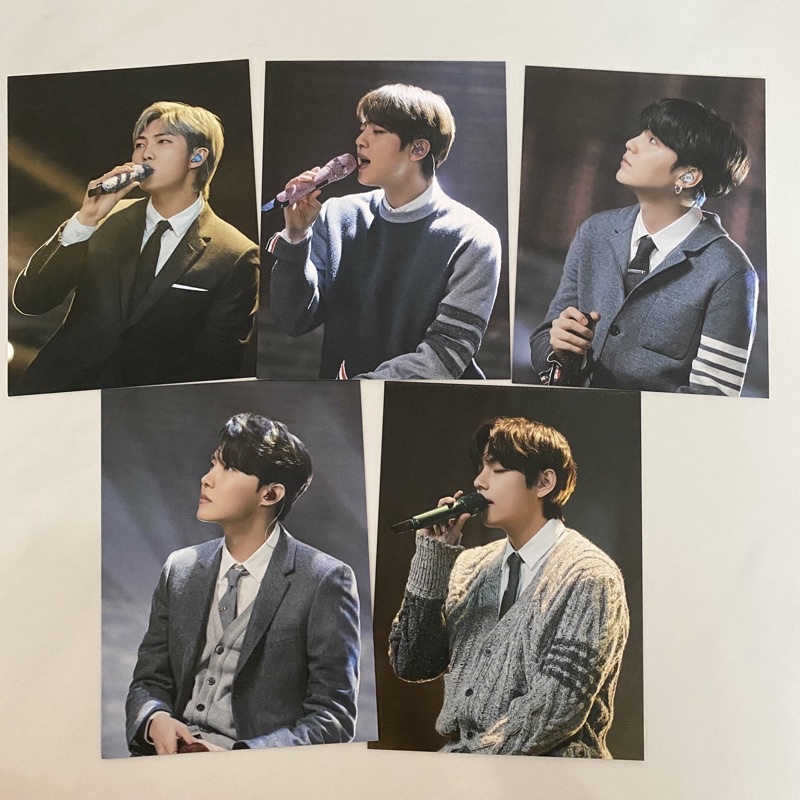 BTS postcard the fact photobook