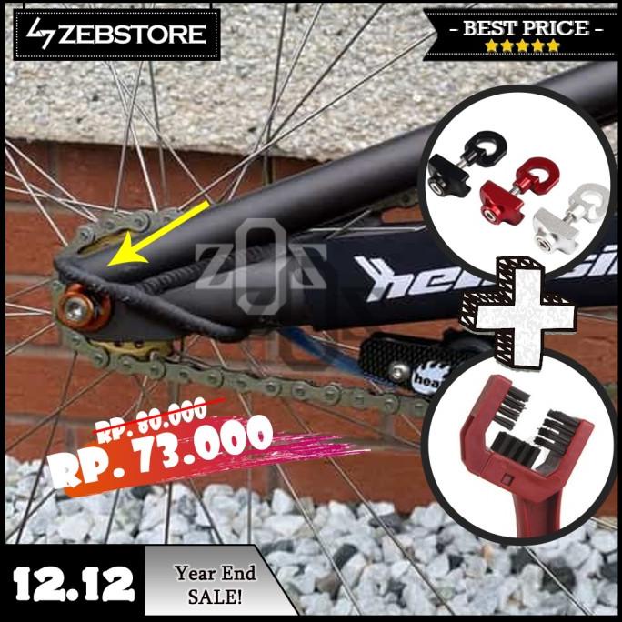 Kualitas terbaik] Baut Pengencang Rantai Chain Tensioner Fastener Sepeda Bicycle MTB