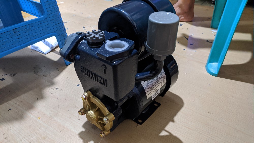 Pompa Air Listrik Sumur Dangkal Otomatis Shimizu Ps-135e / Ps 135e