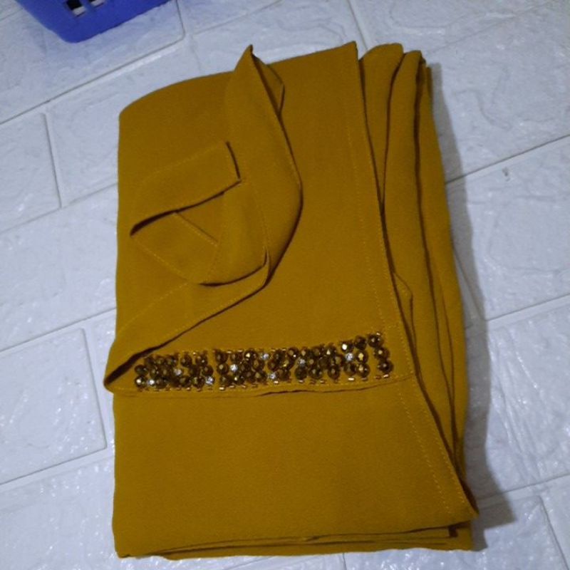Thewa//Khimar Kalina Ori Thewa-Mustard