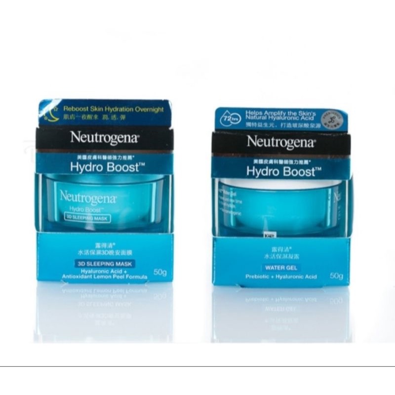 NEUTROGENA Hydro Boost Water Gel/Sleeping Mask 50 gr