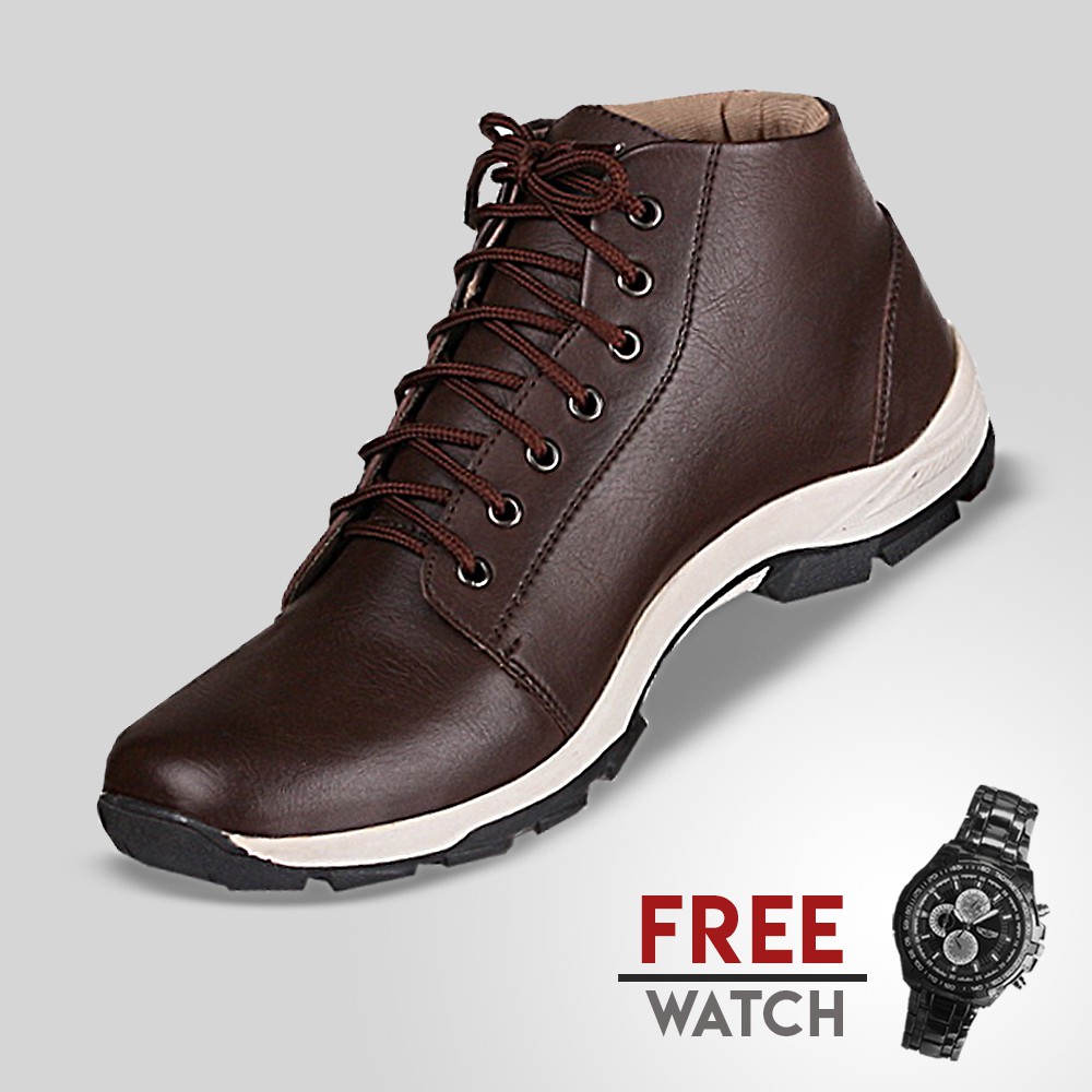 Sepatu Casual Pria Sepatu Kasual Boots Sepatu Casual Boot Sepatu Boot Bot Bots Pria J-WR010K